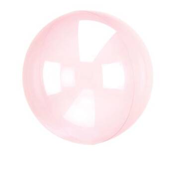 Balon Anagram 18" CLEARZ CRYSTAL DARK PINK