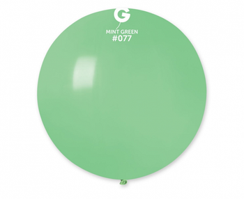 Balon G220 pastel kula 0.75m - miętowa 77 (macaron)