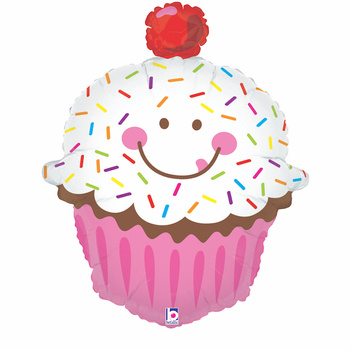 Balon Grabo 31'' 79cm Sprinkled Cupcake Babeczka