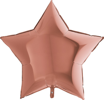 Balon Grabo 36'' Gwiazda Rose Gold 