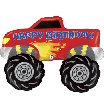 Balon Grabo 40'' Monster truck Birthday 