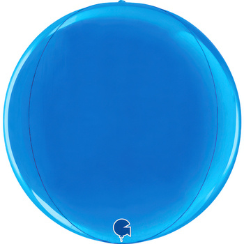 Balon Grabo Globe 11inc Blue 4D