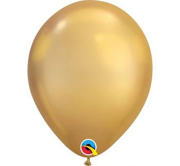 Balon QL 12" Chrom Złoty