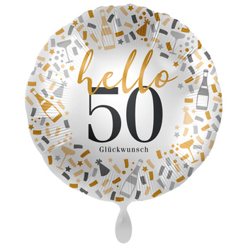 Balon foliowy 18" Hello 50