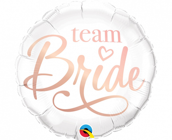 Balon foliowy 18 cali QL RND Team Bride