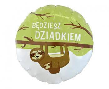 Balon foliowy Będziesz Dziadkiem, 18"