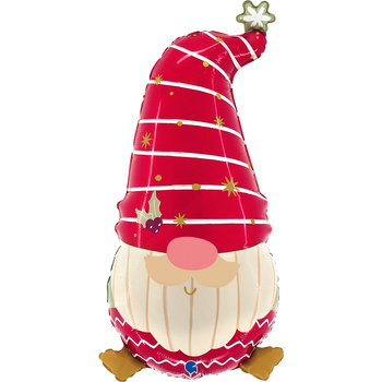 Balon foliowy Grabo 27'', Christmas Gnome