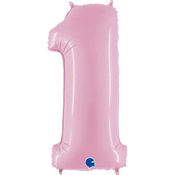 Balon foliowy Grabo Pastel Pink 1 - 26"/66cm