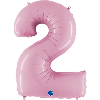 Balon foliowy Grabo Pastel Pink 2 - 26"/66cm