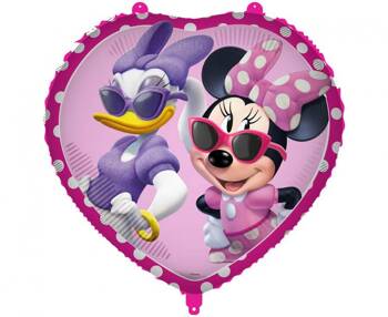 Balon foliowy Heart Minnie Junior Disney, 1 szt.