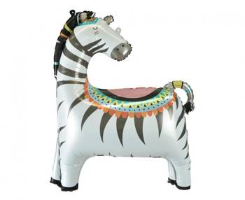 Balon foliowy Zebra, 58x73 cm