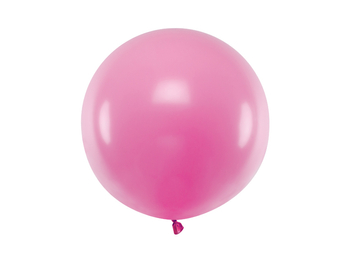 Balon okrągły 60cm, Pastel Fuchsia