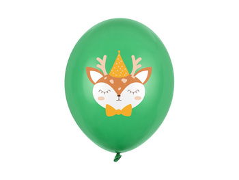 Balony 30 cm, Jelonek, Pastel Emerald Green