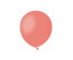 Balony A50 pastel 5" - koralowe 78/ 100 szt.