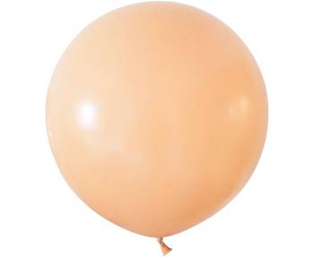 Balony Beauty&Charm, makaronowe, łososiowe 24"/ 2 szt.