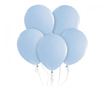 Balony Beauty&Charm, makaronowe niebieskie 12"/ 50 szt.