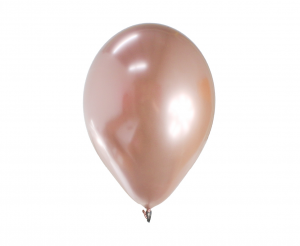 Balony Beauty&Charm, metaliki różowo-złote 12"/ 10 szt.