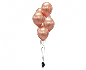 Balony Beauty&Charm, platynowe różowo-złote 12"/ 50 szt.