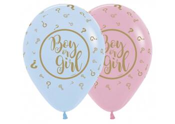 Balony Boy or Girl -  25 szt