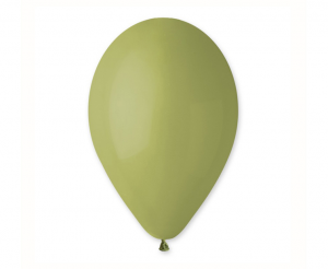 Balony G120 pastel 13" - zielone oliwkowe 98/ 50 szt.