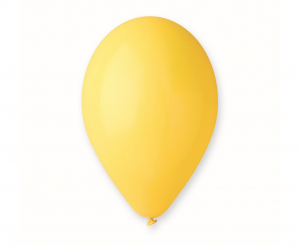 Balony G120 pastel 13" - żółte 02/ 50 szt.