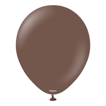 Balony Kalisan 18" Chocolate Brown-1 szt