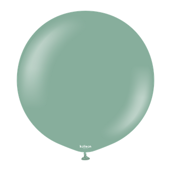 Balony Kalisan 18" Retro Sage- 1 szt