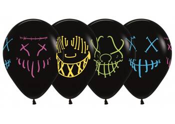 Balony Masks Neon Ink - 25 szt