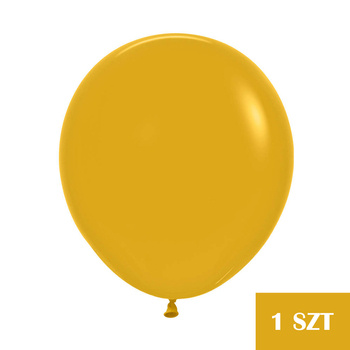 Balony Mustard 18", 1 szt