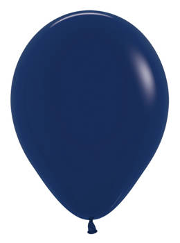 Balony Navy Blue 12", 50 szt