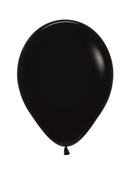 Balony Sempertex Pastel Black , 10", 100 szt.