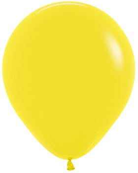 Balony Sempertex Yellow 18", 25 szt