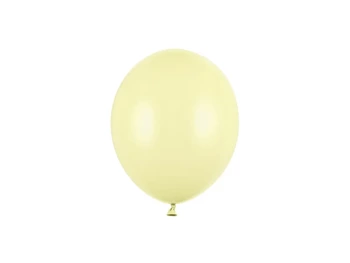 Balony Strong 12cm, Pastel Light Yellow