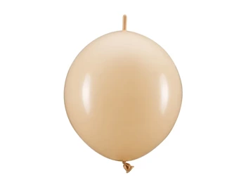 Balony z łącznikiem, 33 cm, nude