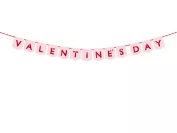 Baner Valentines Day, 150x13 cm, mix