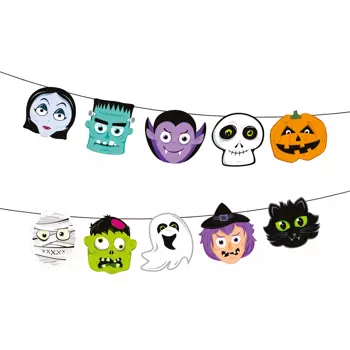 Girlanda Halloween Monsters 