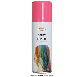 Spray do koloryzacji włosów, róźowy 125ml.