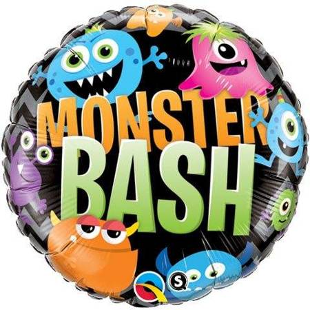 18″ Monster Bash Chevron Qualatex