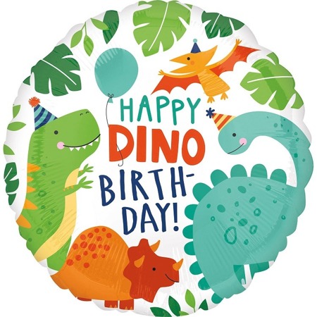 Balon Anagram 18'' Dino-Mite Party