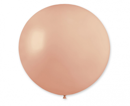 Balon G30 pastel kula 0.80m - różowa mglista 99