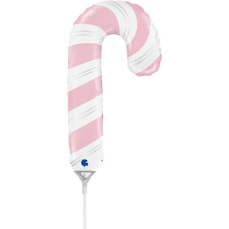 Balon Grabo 14'' Mini Pink Candy Cane