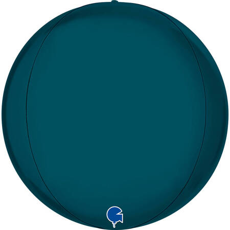 Balon Grabo 15''  Satin Petrol Blue 4D Pakowany 