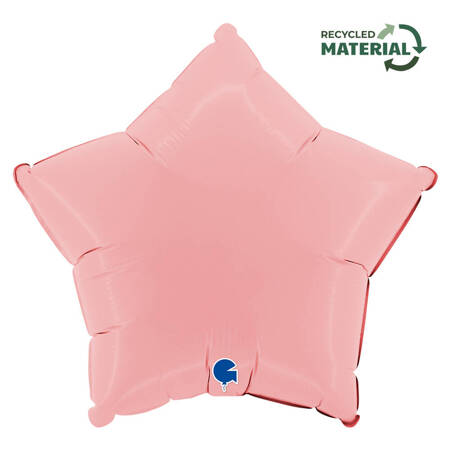 Balon Grabo 18'' Gwiazda Matte Pink ( różowy matowy)