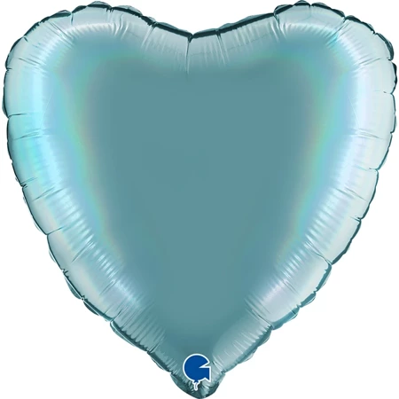 Balon Grabo Serce Tenerife Sea Platinum 18'' - 46 cm