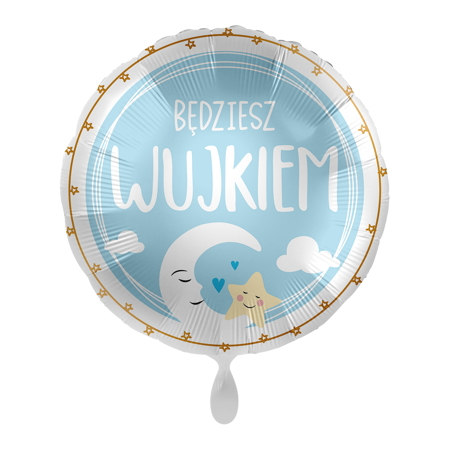 Balon foliowy 18" Będziesz Wujkiem - You will be uncle