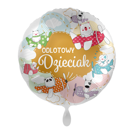 Balon foliowy 18" Cool Kid - Odlotowy dzieciak 