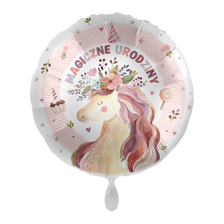 Balon foliowy 18" - Dreamy Unicorn 