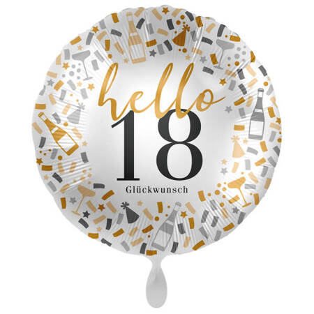 Balon foliowy 18" Hello 18