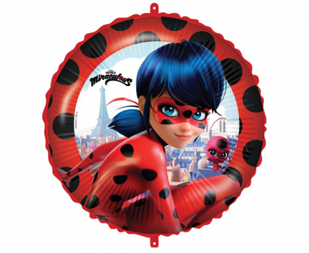 Balon foliowy 18", "Miraculous Ladybug"