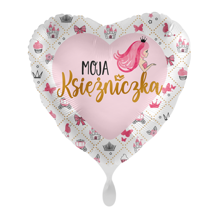 Balon foliowy 18" My Princess  - Moja księżniczka 